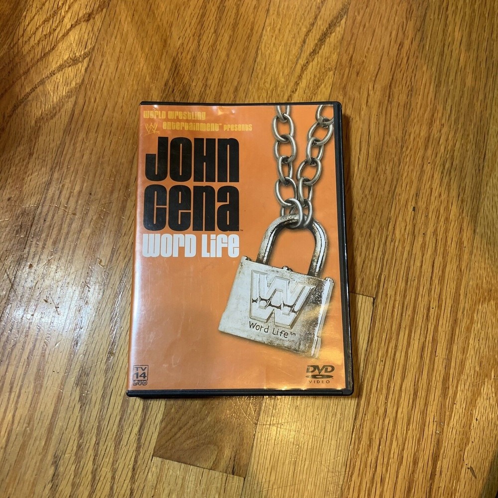 WWE John Cena Wordlife (DVD, 2004)
